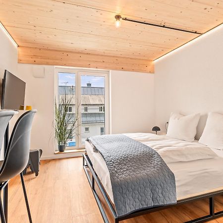 Einzimmer Wohlfuehlapartment Vier Klimatisiert 腓特烈港 外观 照片